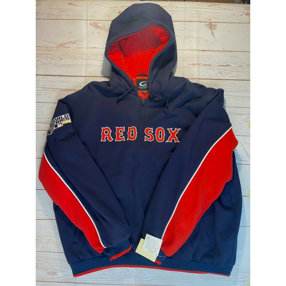 2007 Boston Red Sox World Series MLB Hoodie Sweatshirt XXXL Big Tall Nwt  LOGO